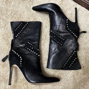Guess studded booties